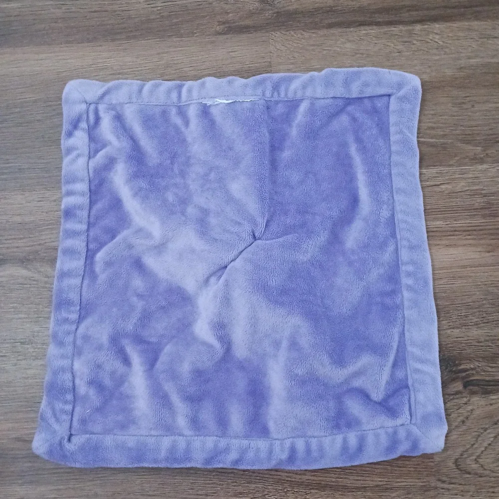 Carters Butterfly Security Blanket Lovey Polka Dot Purple Pink Teal White 13in